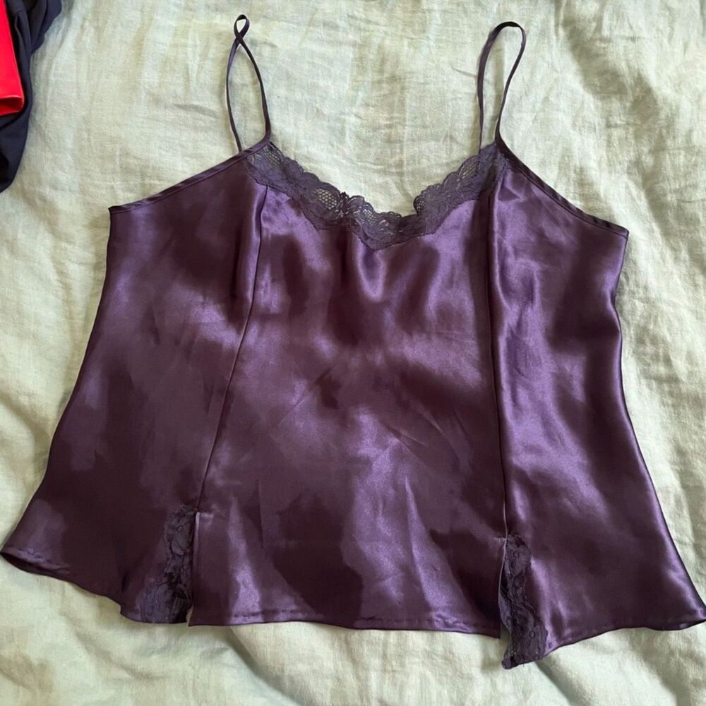 Navy Vintage Slip Tank